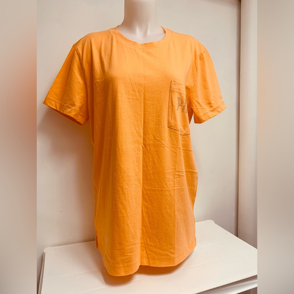 Victoria's Secret Pink Bling Cotton Short Sleeve Campus Tee